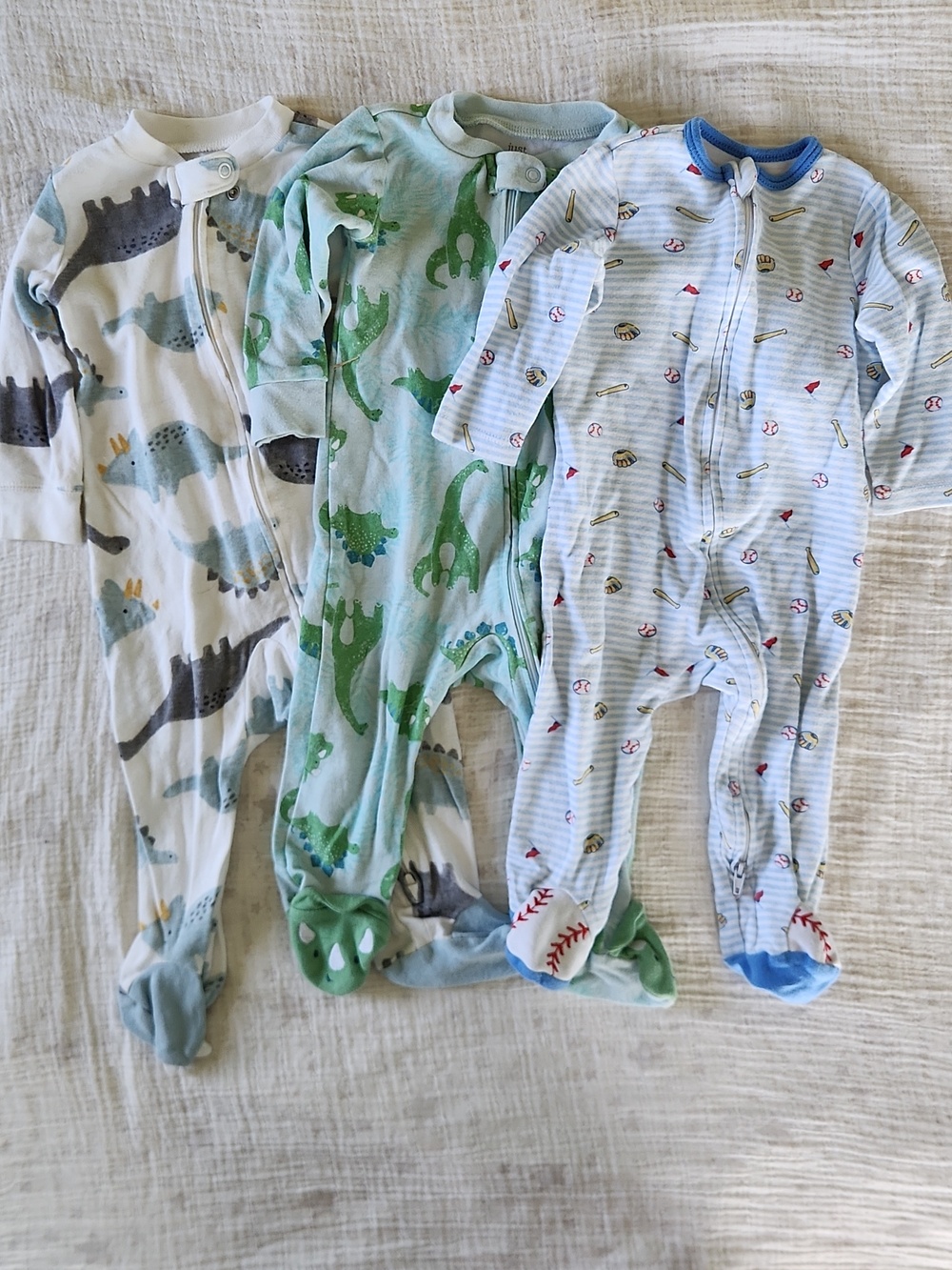 Carter's And Little Me Pajama Bundle 9m